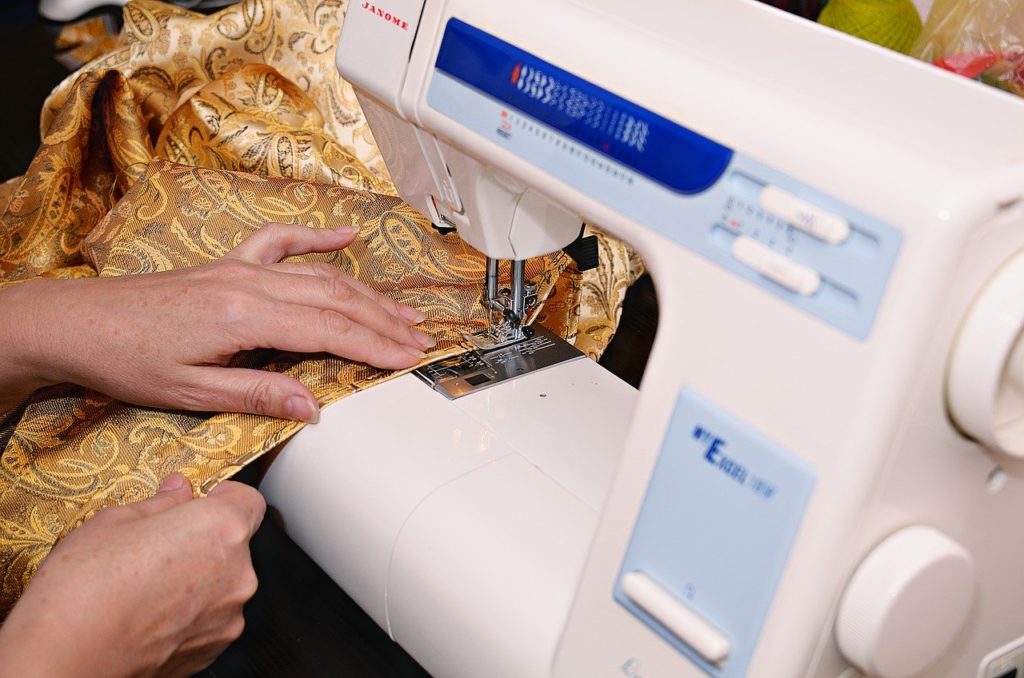 sewing-machine, machine, sewing