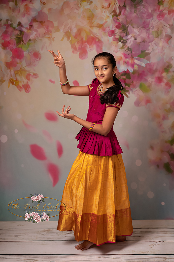 dancing Indian girl