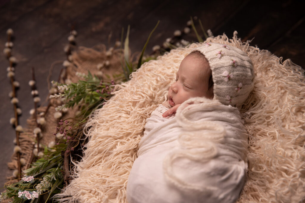 newborn girl sweet