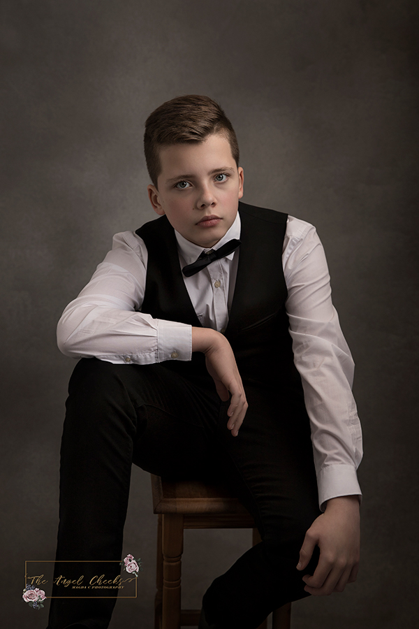 portrait of a young boy