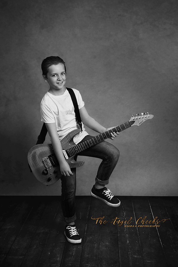 boy with a guitar